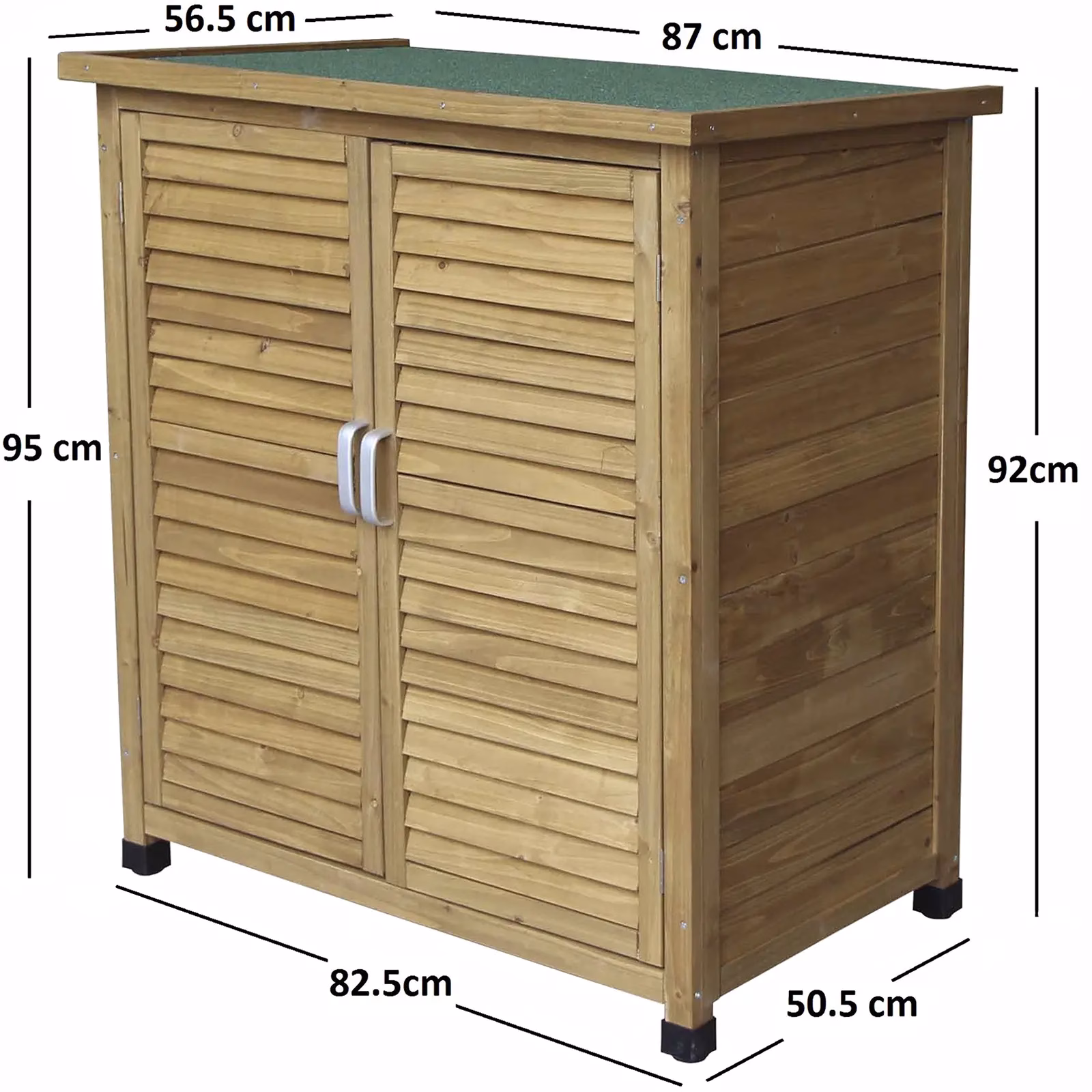 Wooden Garden Storage Shed 21824 - Image 4