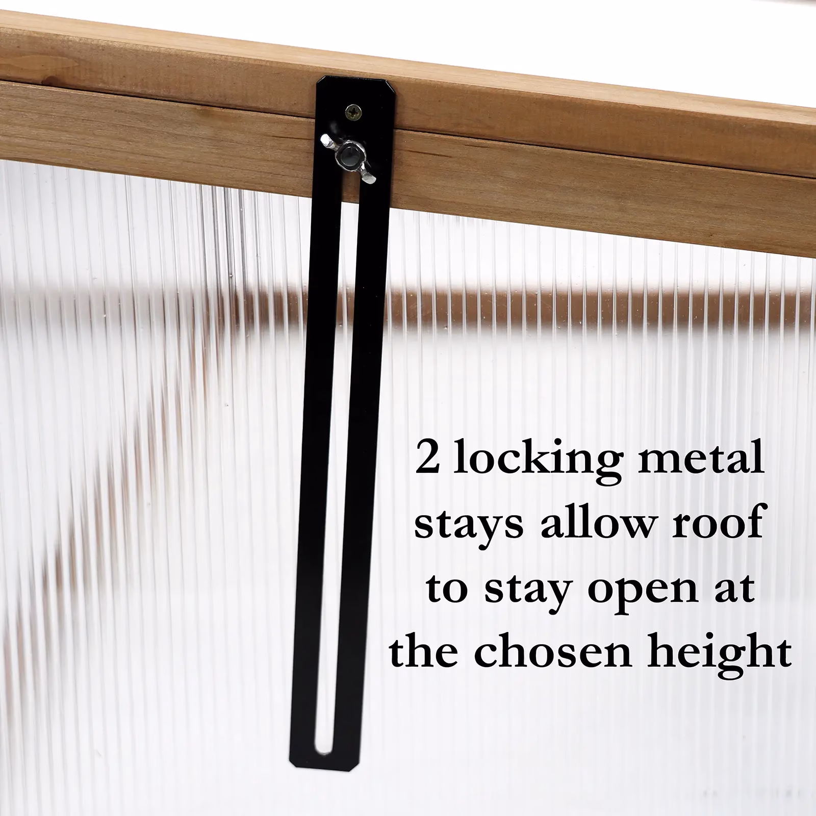 Compact Wooden Cold Frame 67291 - Image 8