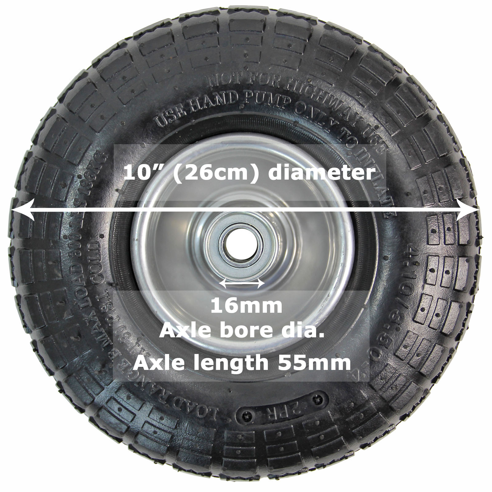 Replacement Pneumatic Tyres 2 Pack 67819 - Image 6
