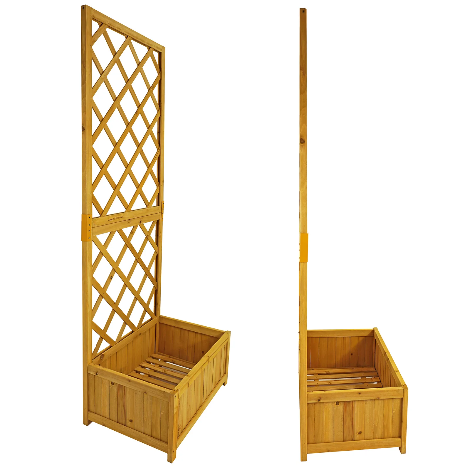 Wooden Lattice Garden Planter - Image 2