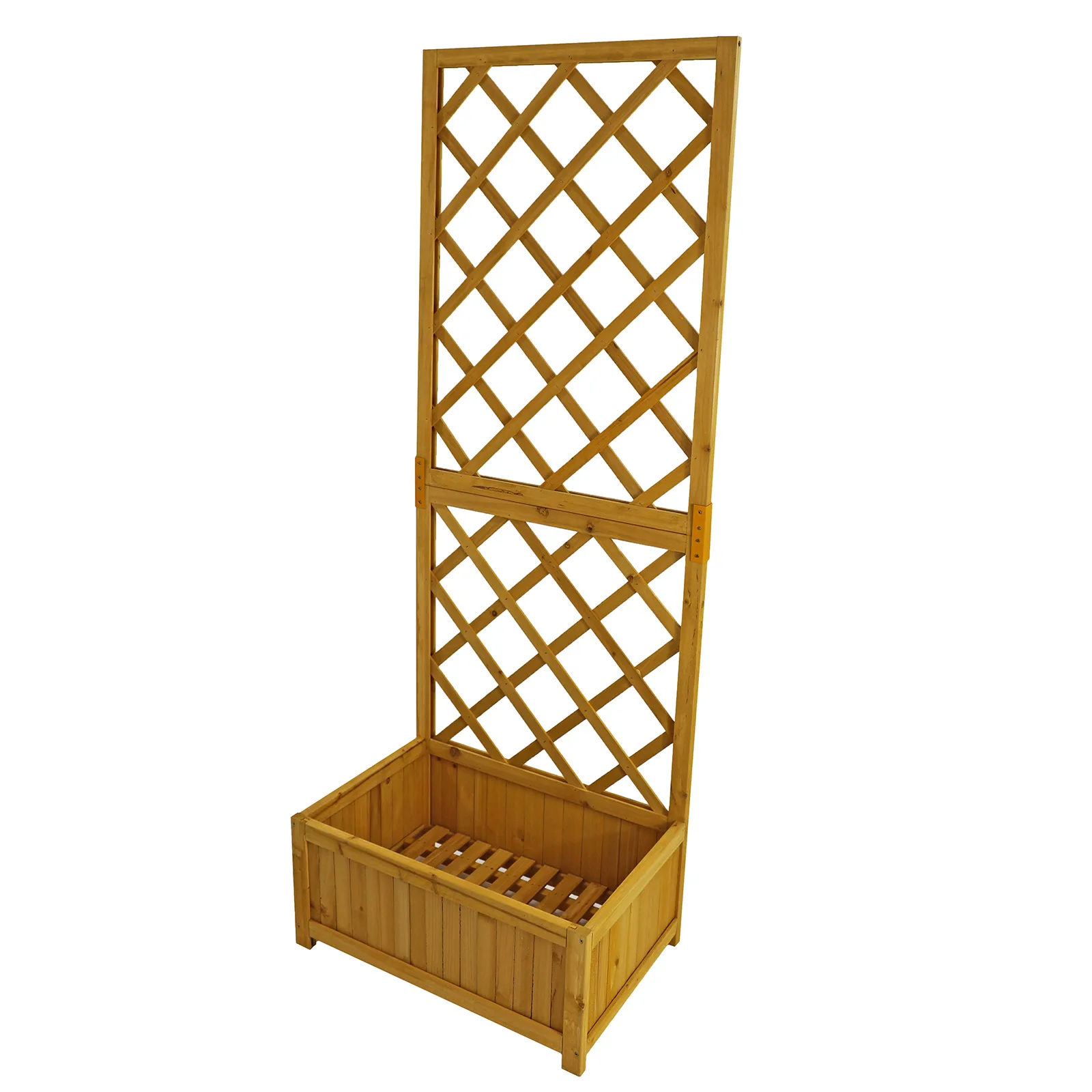 Wooden Lattice Garden Planter - Image 11