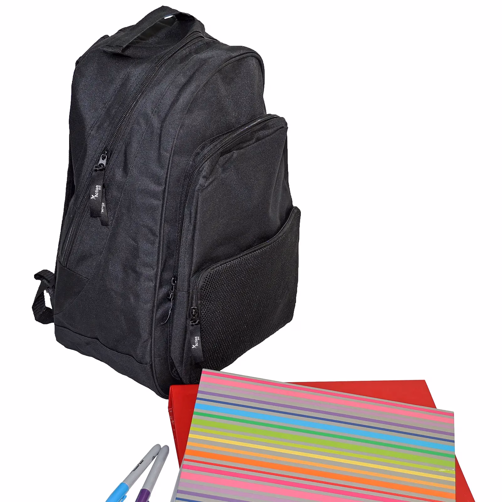 Actiasgear Lightweight Large Foldable Backpack Black School Work Rucksack 67968 - Image 14