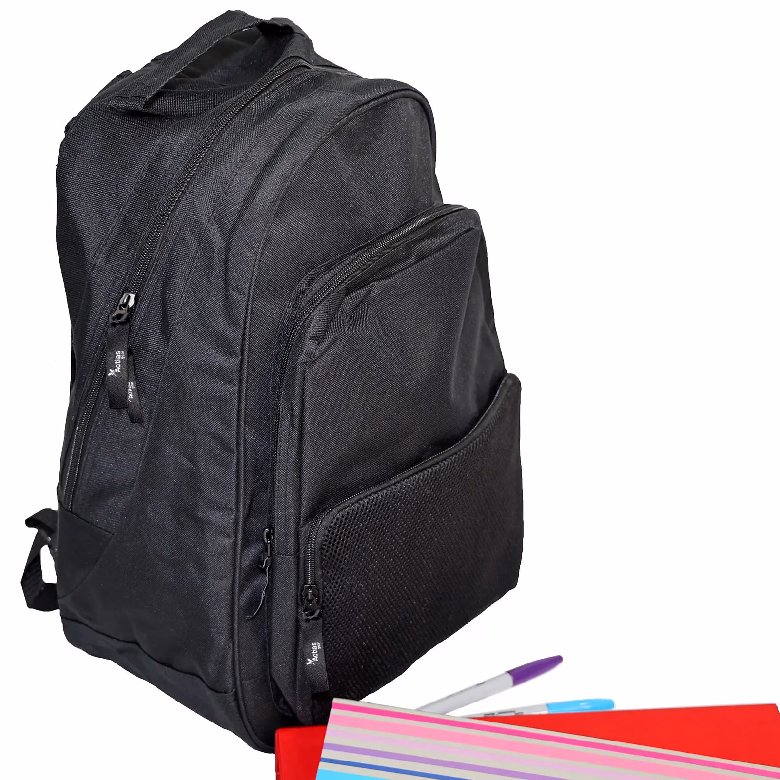 Actiasgear Lightweight Large Foldable Backpack Black School Work Rucksack 67968 - Image 13