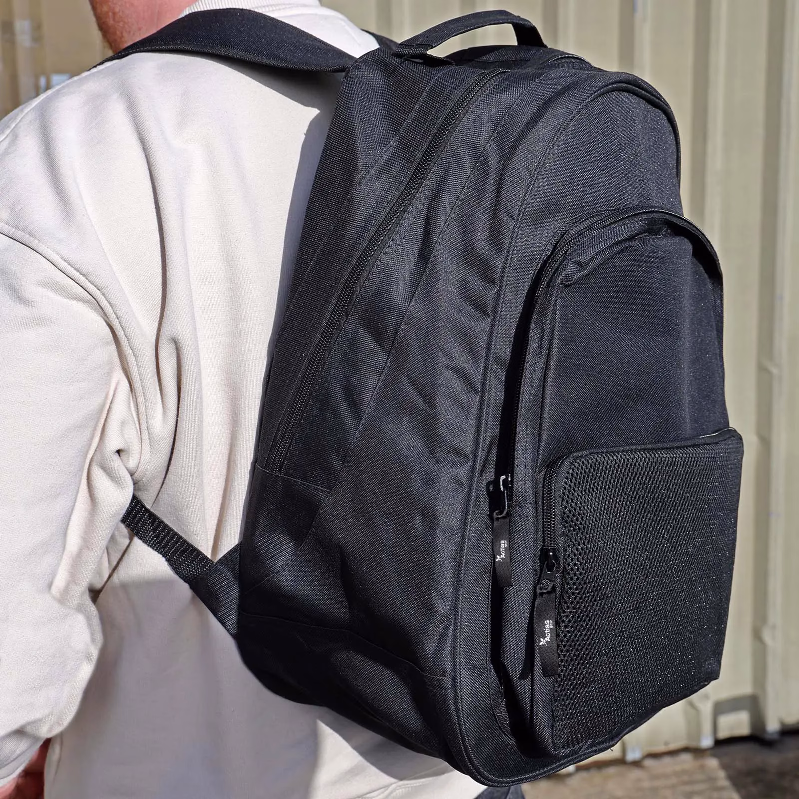 Actiasgear Lightweight Large Foldable Backpack Black School Work Rucksack 67968 - Image 7