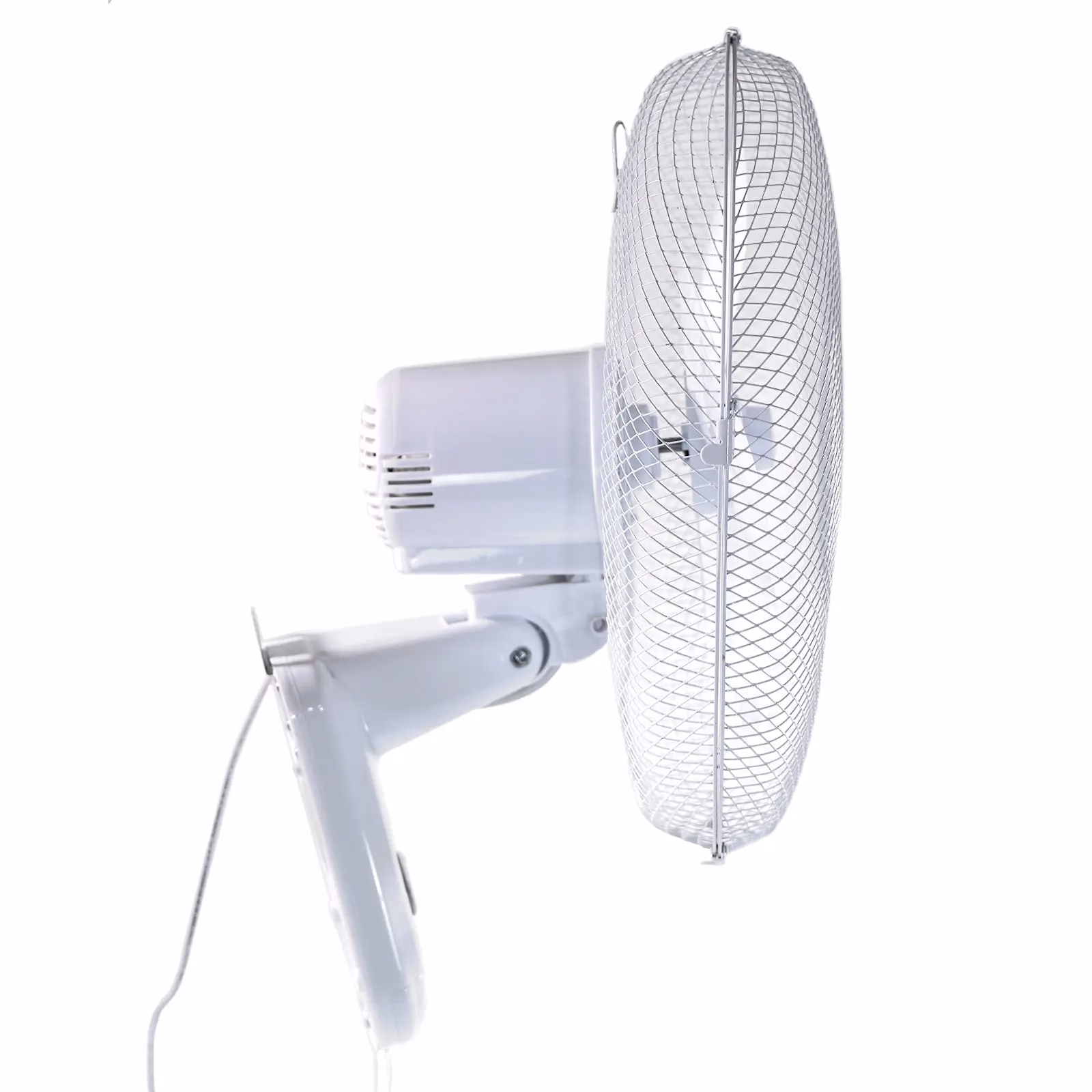Actiasgear 16” Wall Mounted Electric Fan – Oscillating Cooling Fan with Pull Cord Control, 3 Speeds & Adjustable Tilt – Space Saving Wall Fan - Image 2